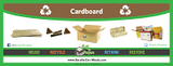 Recycling Label Sticker (12"x4.5") - My Green Purpose
