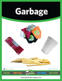 Recycling Label Sticker (8.5"x11") - My Green Purpose