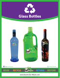Recycling Label Sticker (8.5"x11") - My Green Purpose