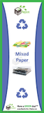 Recycling Label Sticker (4.25"x11") - My Green Purpose