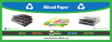 Recycling Label Sticker (12"x4.5") - My Green Purpose