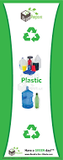 Recycling Label Sticker (4.25"x11") - My Green Purpose