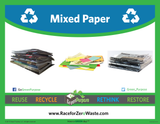 Mixed Paper Curbside Recycling Tote - My Green Purpose