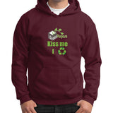 Gildan Hoodie (on man) - My Green Purpose