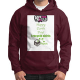 Gildan Hoodie (on man) - My Green Purpose