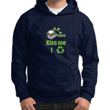 Gildan Hoodie (on man) - My Green Purpose