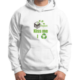Gildan Hoodie (on man) - My Green Purpose