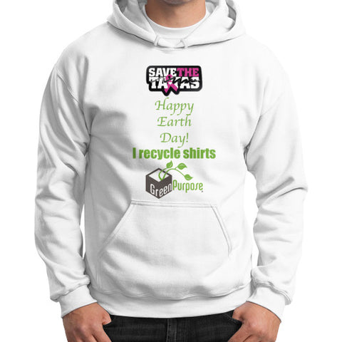 Gildan Hoodie (on man) - My Green Purpose