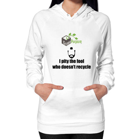 Hoodie (on woman) - My Green Purpose