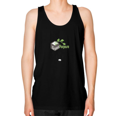 Unisex Fine Jersey Tank (on man) - My Green Purpose