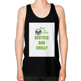 Unisex Fine Jersey Tank (on man) - My Green Purpose