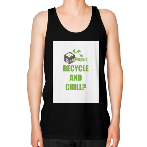 Unisex Fine Jersey Tank (on man) - My Green Purpose