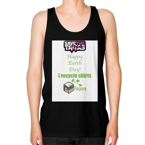 Unisex Fine Jersey Tank (on man) - My Green Purpose