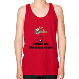 Unisex Fine Jersey Tank (on man) - My Green Purpose