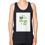 Unisex Fine Jersey Tank (on man) - My Green Purpose