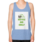 Unisex Fine Jersey Tank (on man) - My Green Purpose