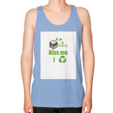 Unisex Fine Jersey Tank (on man) - My Green Purpose