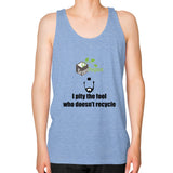 Unisex Fine Jersey Tank (on man) - My Green Purpose