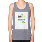 Unisex Fine Jersey Tank (on man) - My Green Purpose
