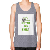 Unisex Fine Jersey Tank (on man) - My Green Purpose