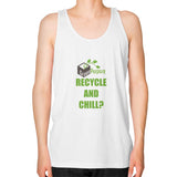 Unisex Fine Jersey Tank (on man) - My Green Purpose