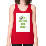 Unisex Fine Jersey Tank (on woman) - My Green Purpose