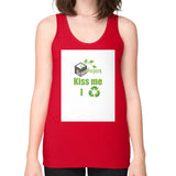 Unisex Fine Jersey Tank (on woman) - My Green Purpose