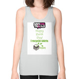 Unisex Fine Jersey Tank (on woman) - My Green Purpose