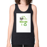 Unisex Fine Jersey Tank (on woman) - My Green Purpose