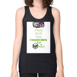 Unisex Fine Jersey Tank (on woman) - My Green Purpose