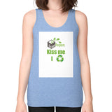 Unisex Fine Jersey Tank (on woman) - My Green Purpose