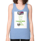 Unisex Fine Jersey Tank (on woman) - My Green Purpose