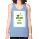 Unisex Fine Jersey Tank (on woman) - My Green Purpose