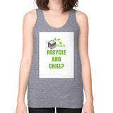 Unisex Fine Jersey Tank (on woman) - My Green Purpose