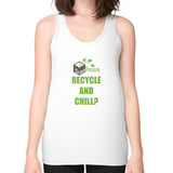 Unisex Fine Jersey Tank (on woman) - My Green Purpose