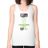 Unisex Fine Jersey Tank (on woman) - My Green Purpose