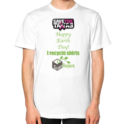 Unisex T-Shirt (on man) - My Green Purpose