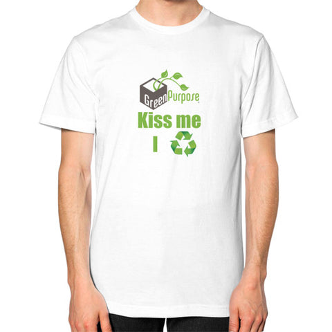 Unisex T-Shirt (on man) - My Green Purpose