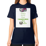 Unisex T-Shirt (on woman) - My Green Purpose