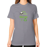 Unisex T-Shirt (on woman) - My Green Purpose