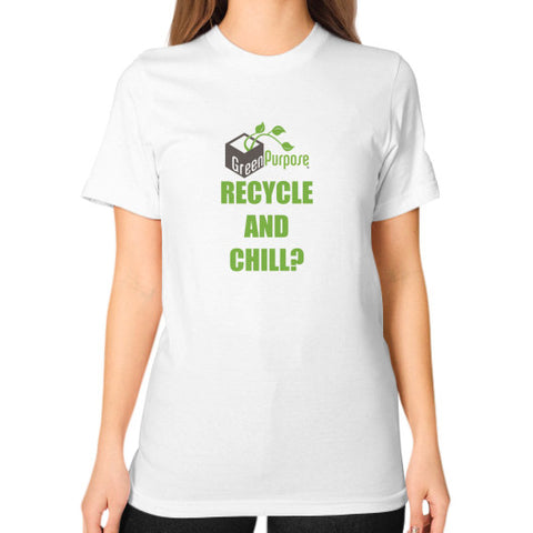 Unisex T-Shirt (on woman) - My Green Purpose