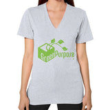 Green Purpose V-Neck: Female - My Green Purpose