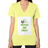 V-Neck (on woman) - My Green Purpose