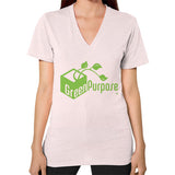 Green Purpose V-Neck: Female - My Green Purpose