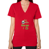 V-Neck (on woman) - My Green Purpose