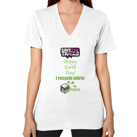 V-Neck (on woman) - My Green Purpose
