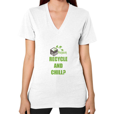 V-Neck (on woman) - My Green Purpose