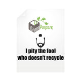 Vertical Wall Decals - My Green Purpose