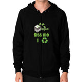 Zip Hoodie (on man) - My Green Purpose