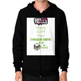 Zip Hoodie (on man) - My Green Purpose